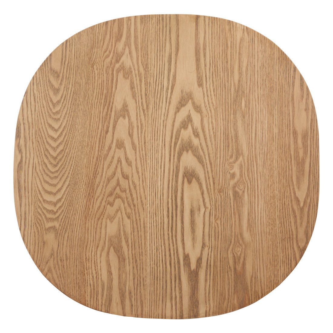 24" Natural Wood Oval End Table