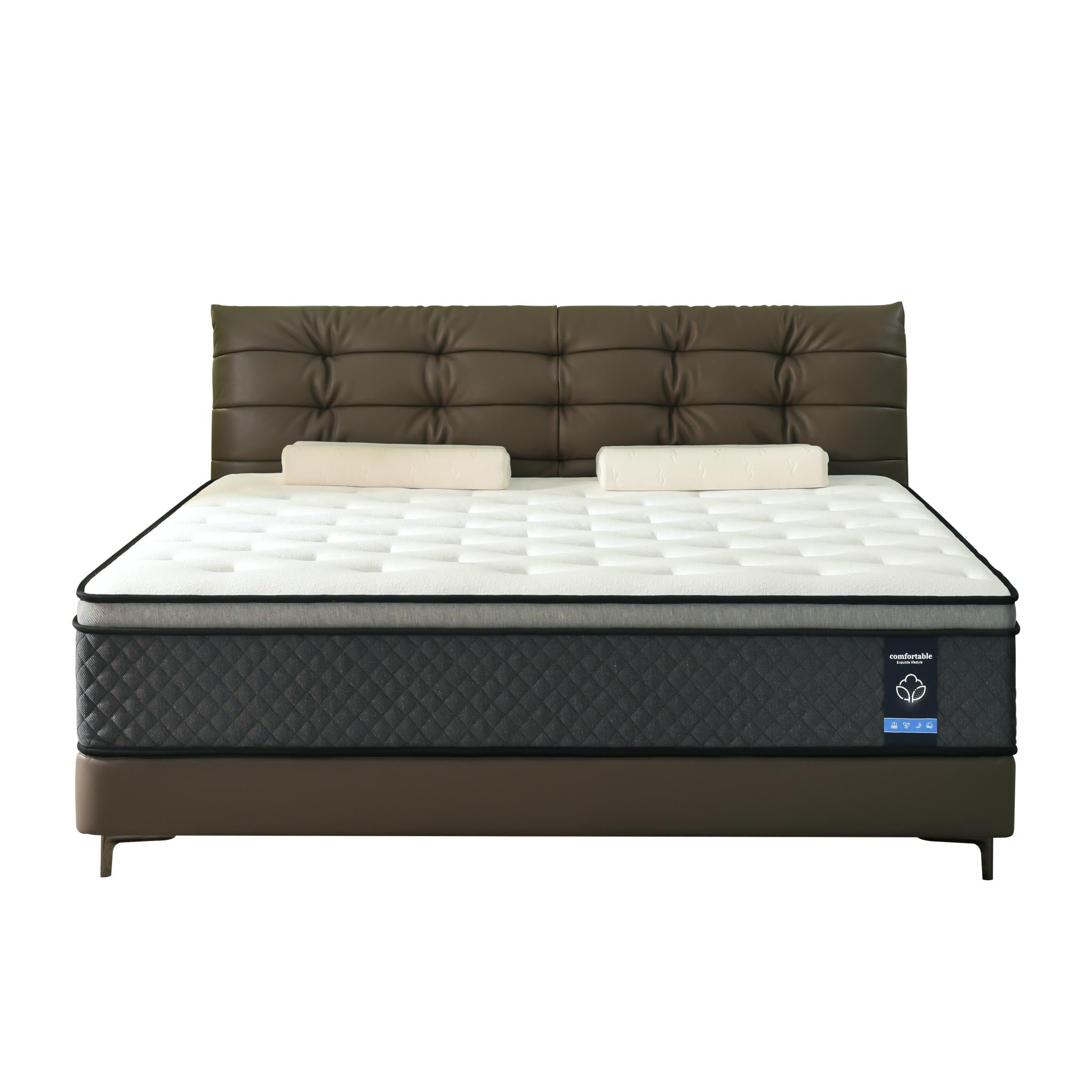 10" King Foam Medium Hybrid Mattress