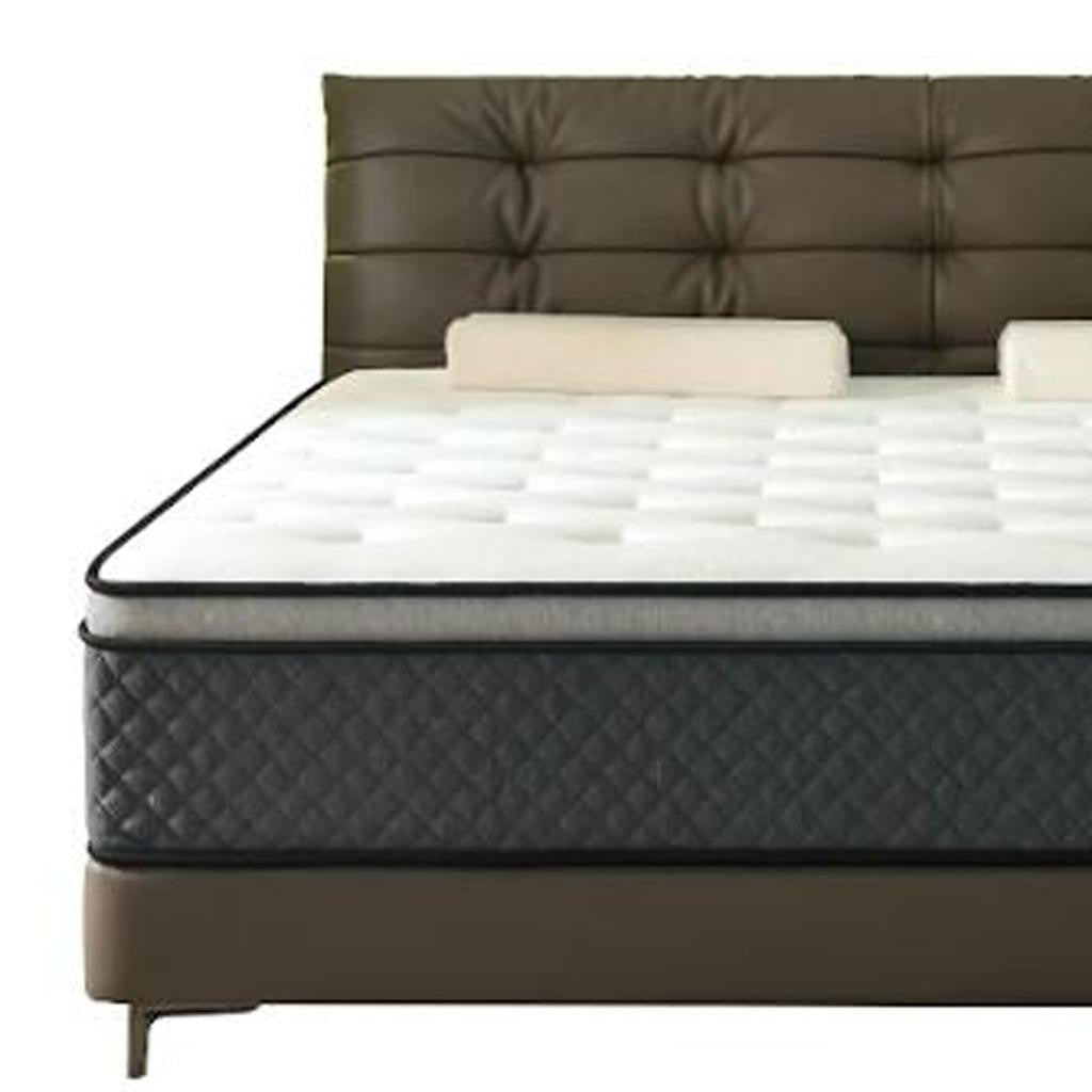 12" Twin Foam Medium Hybrid Mattress