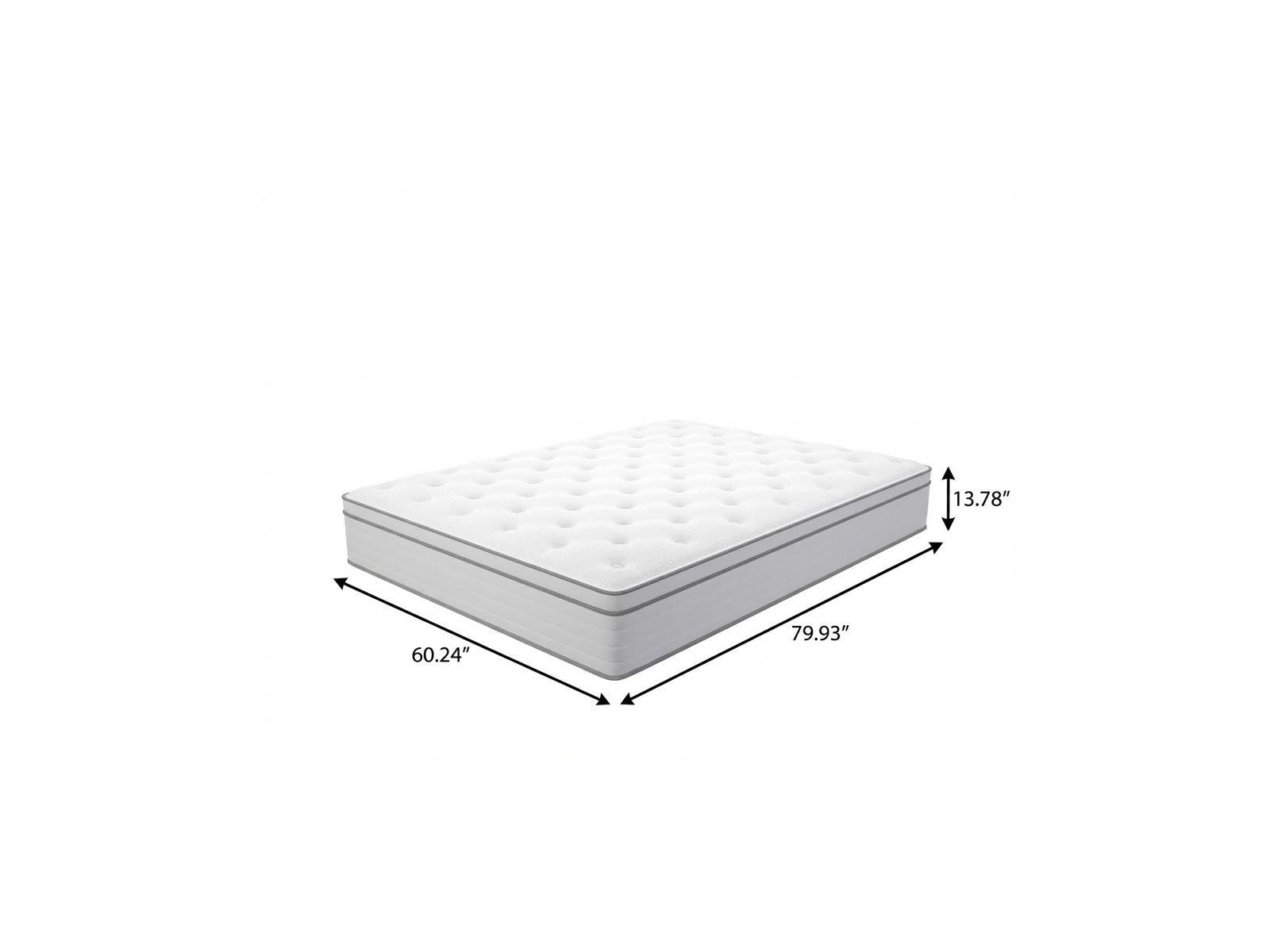 14" Queen Memory Foam Hybrid Mattress