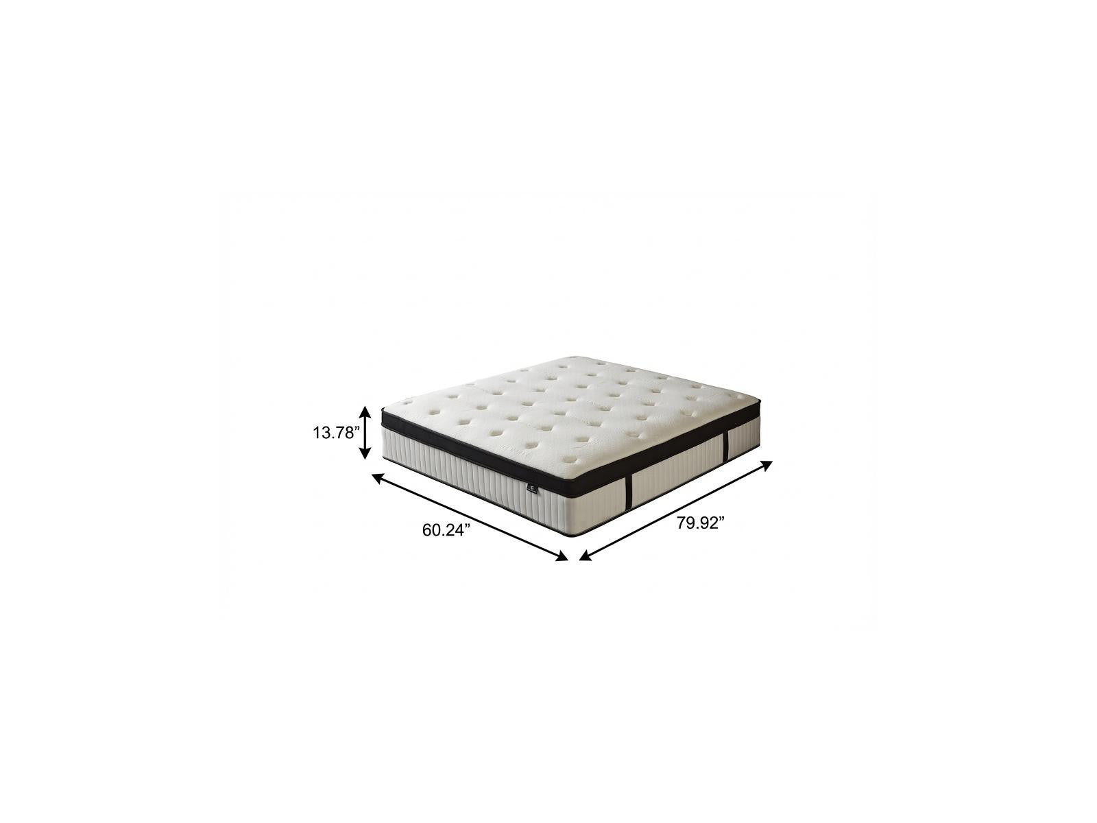 14" Queen Memory Foam Hybrid Mattress