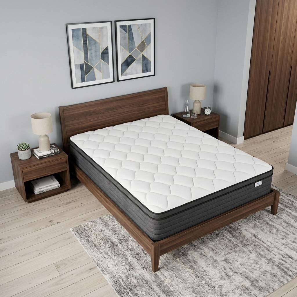 10" Queen Foam Medium Hybrid Mattress