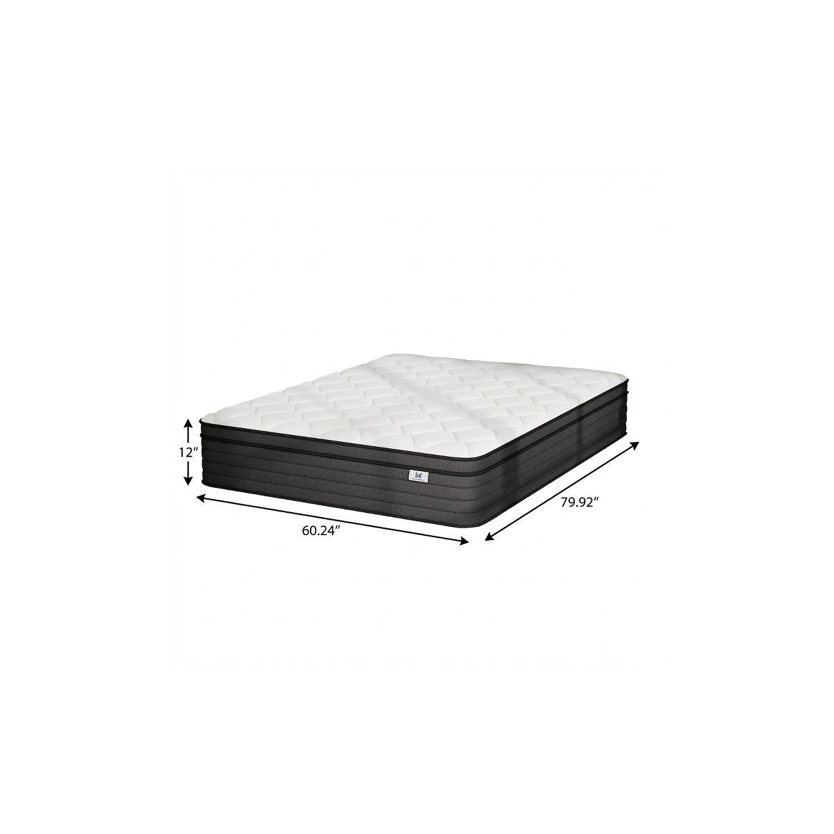 12" Queen Foam Medium Hybrid Mattress