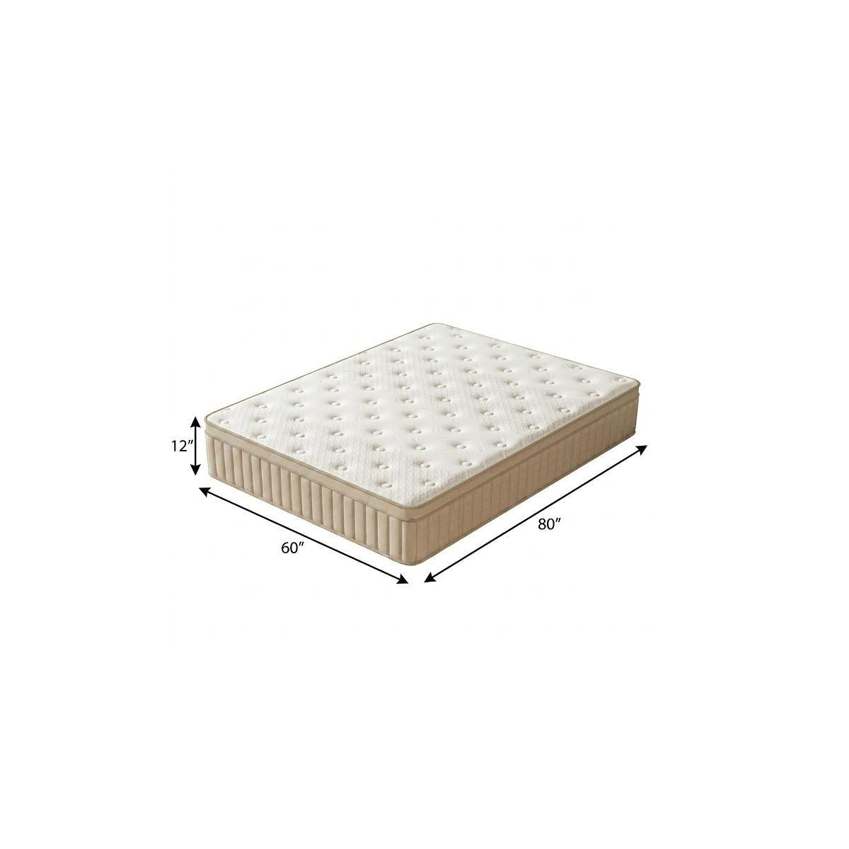 12" Queen Gel Memory Foam Hybrid Mattress