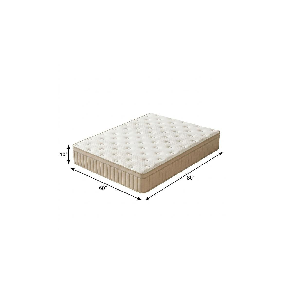 10" Queen Gel Memory Foam Hybrid Mattress