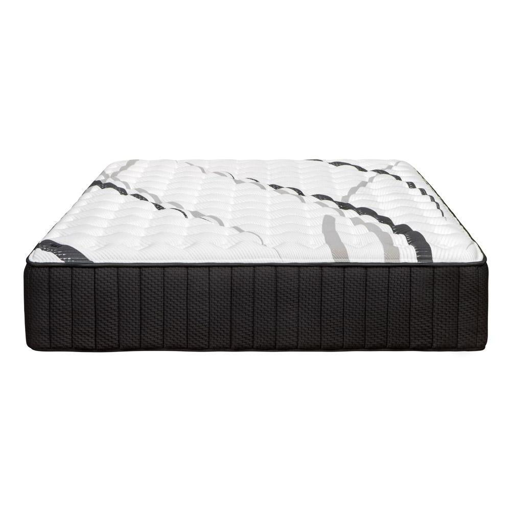 14" Graphite And Titanium Infused Split California King Gel Memory Foam Medium Hybrid Mattress