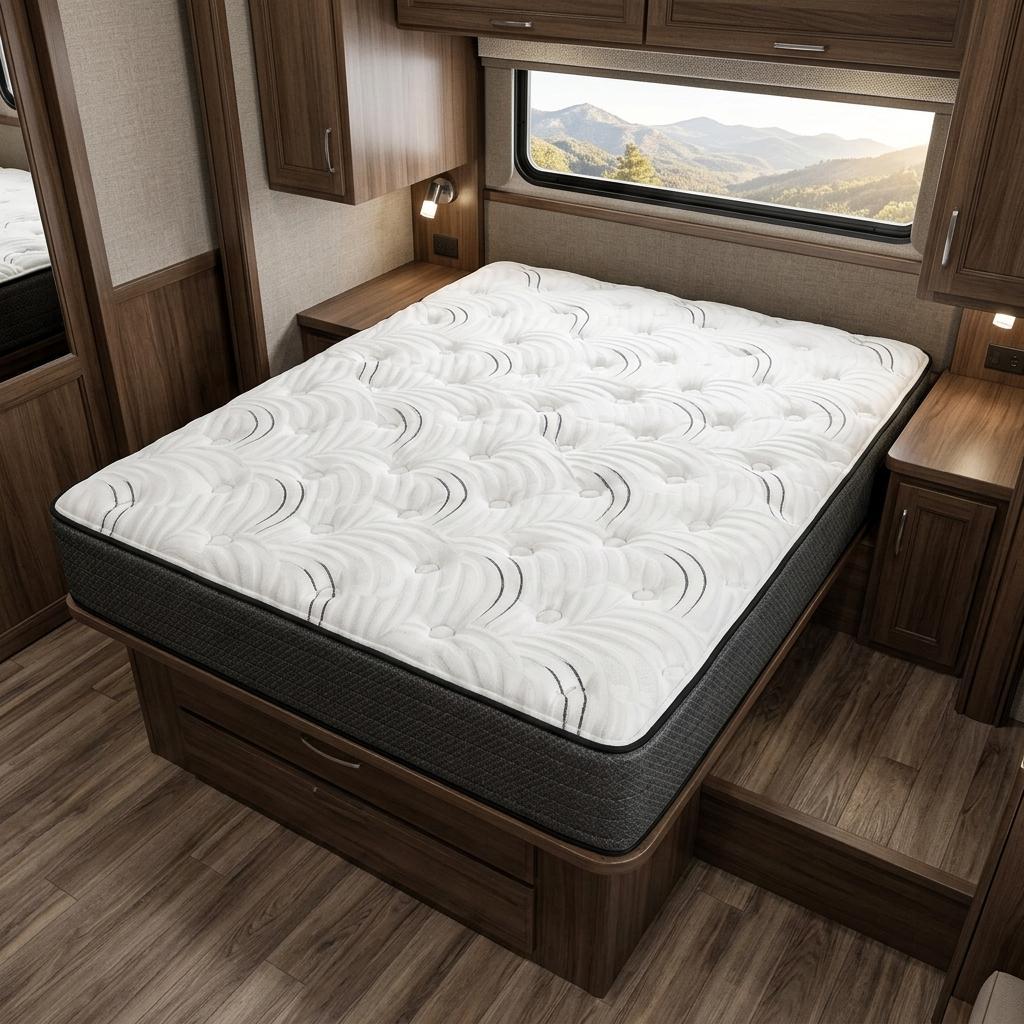 11" Short Queen 60 x 74 Foam Extra Firm Hybrid Mattress