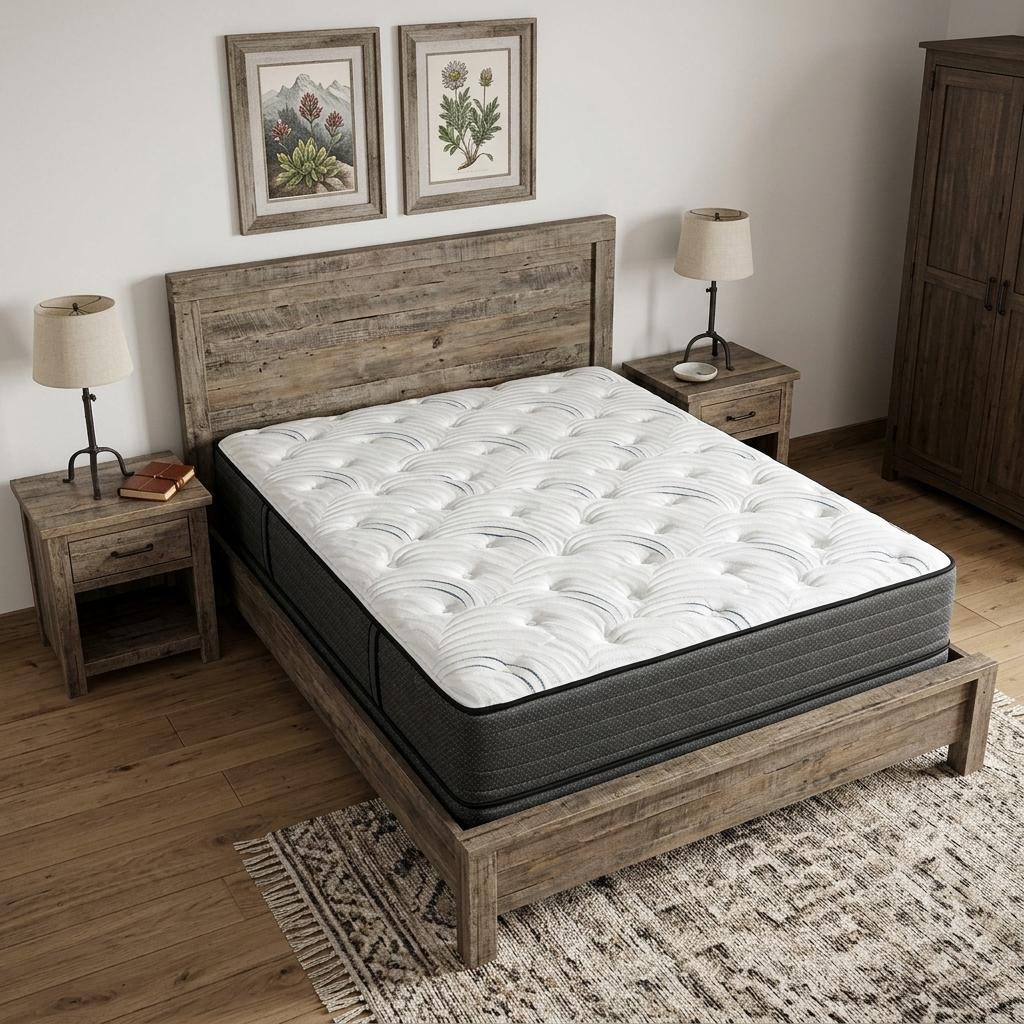 11" California King Foam Extra Firm Hybrid Mattress