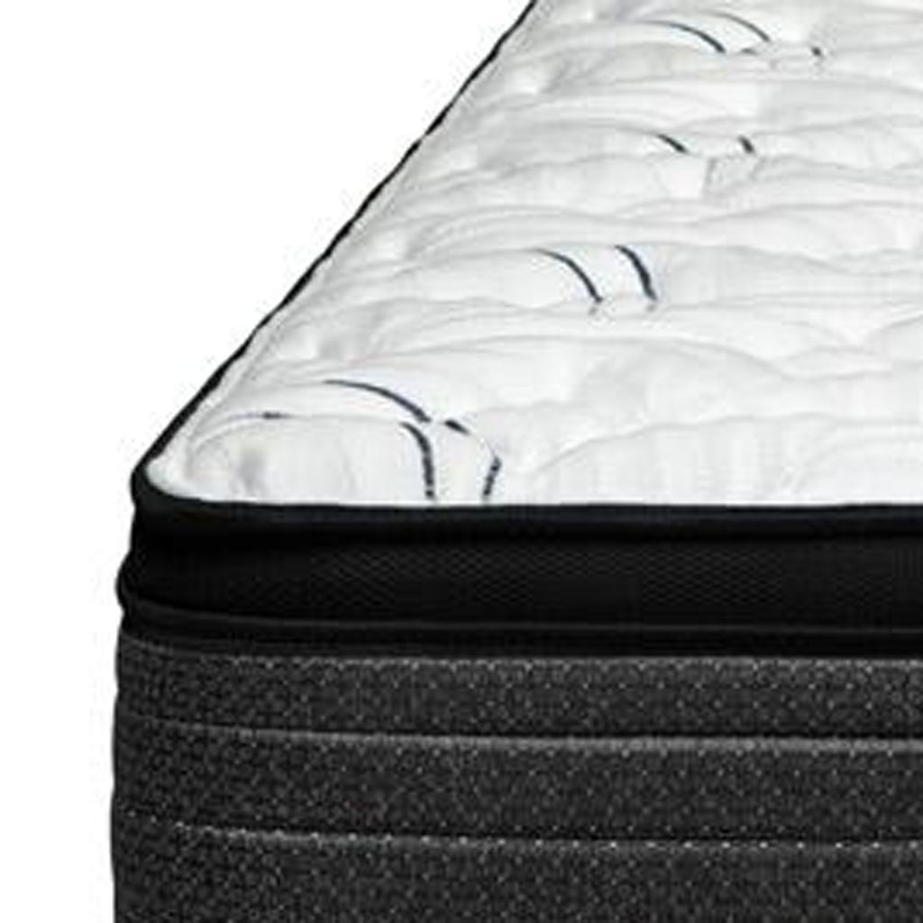 12" Twin XL Foam Plush Euro Top Hybrid Mattress