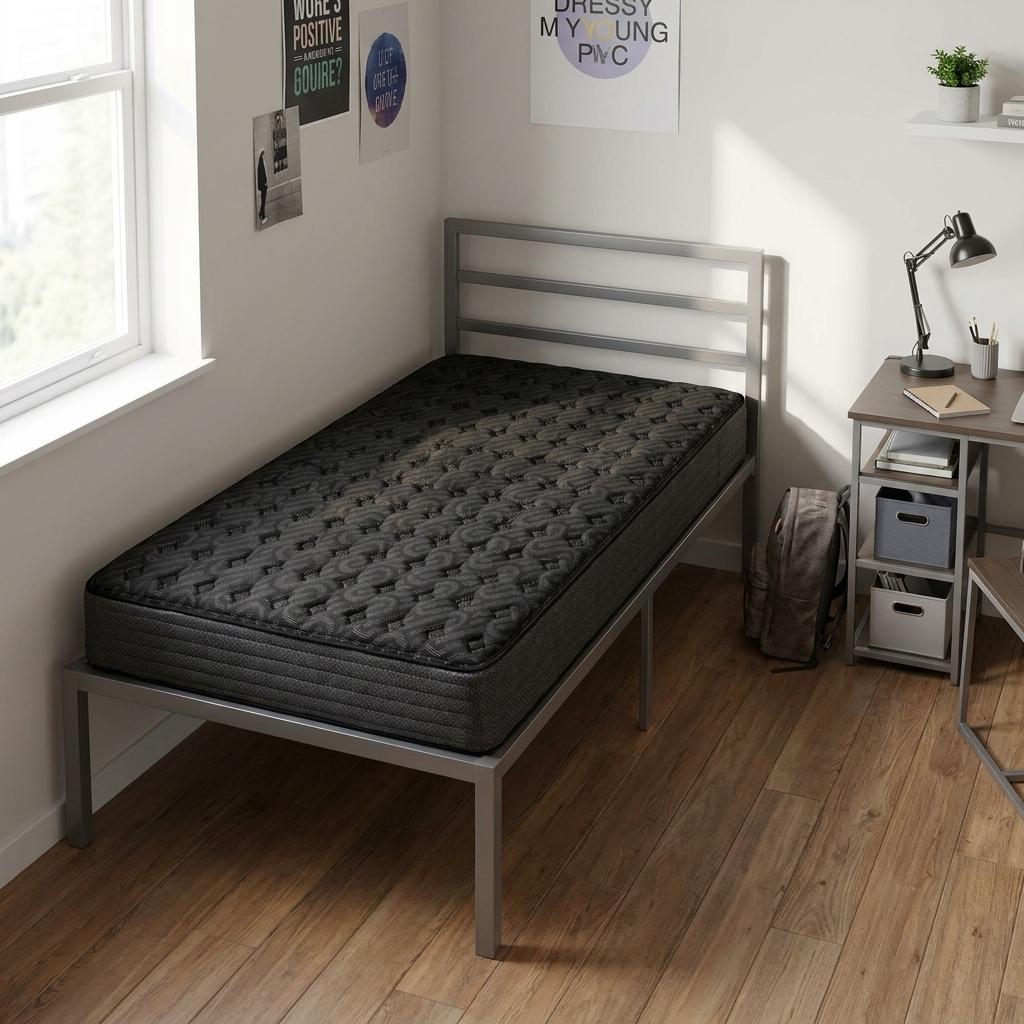 13" Copper Infused Twin XL Gel Memory Foam Extra Firm Hybrid Mattress