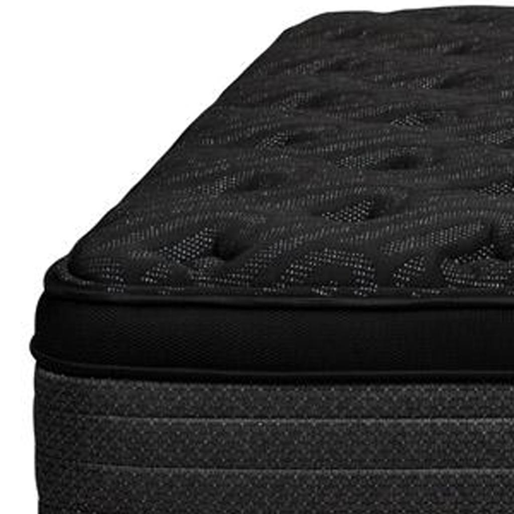 14" Copper Infused Split California King Gel Memory Foam Plush Euro Top Hybrid Mattress