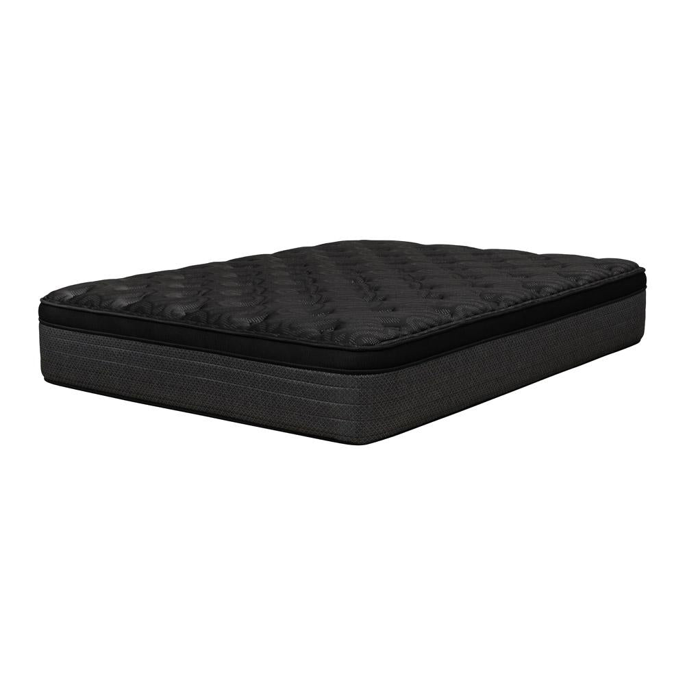 14" Copper Infused California King Gel Memory Foam Plush Euro Top Hybrid Mattress