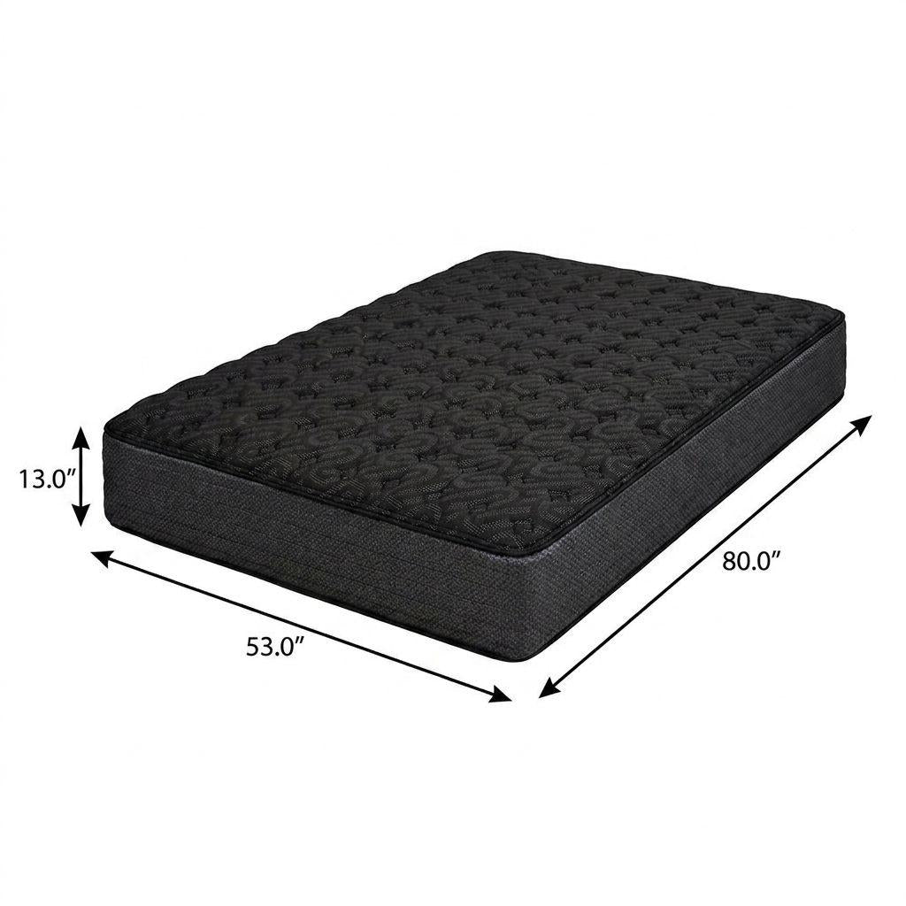 13" Copper Infused Full XL Gel Memory Foam Firm Hybrid Mattress