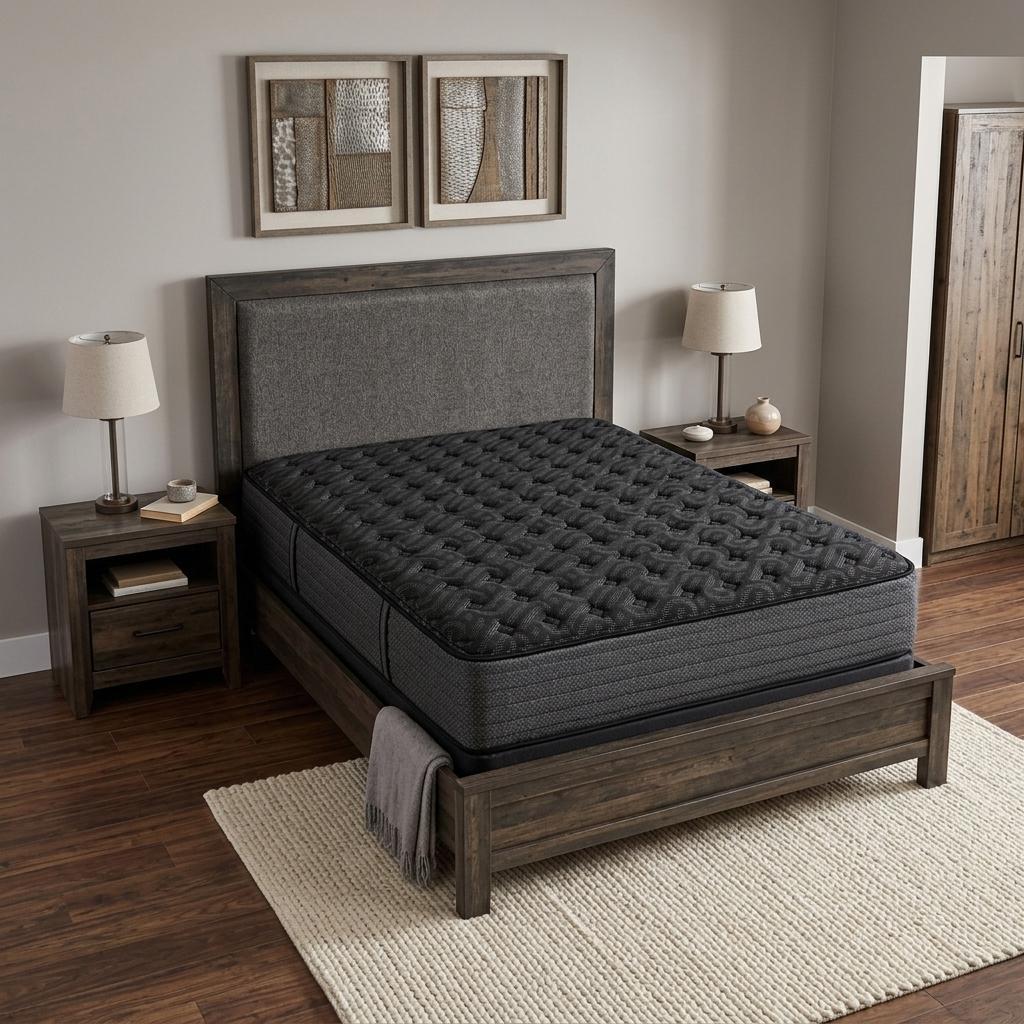 13" Copper Infused Full XL Gel Memory Foam Firm Hybrid Mattress