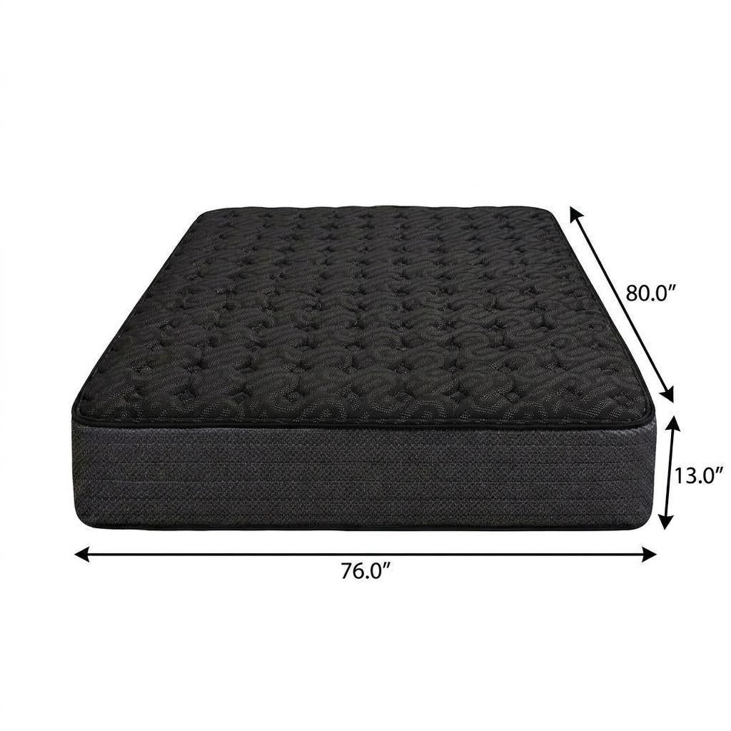 13" Copper Infused King Gel Memory Foam Firm Hybrid Mattress