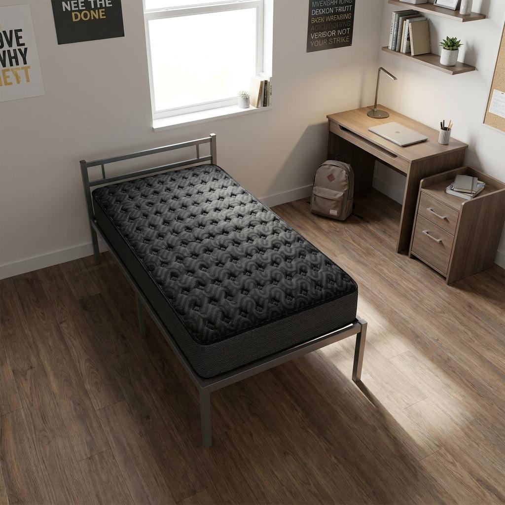 13" Copper Infused Twin XL Gel Memory Foam Medium Hybrid Mattress