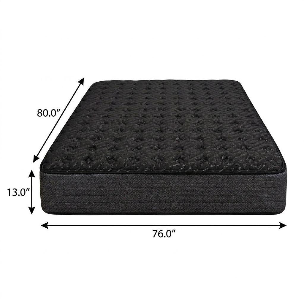 13" Copper Infused King Gel Memory Foam Medium Hybrid Mattress