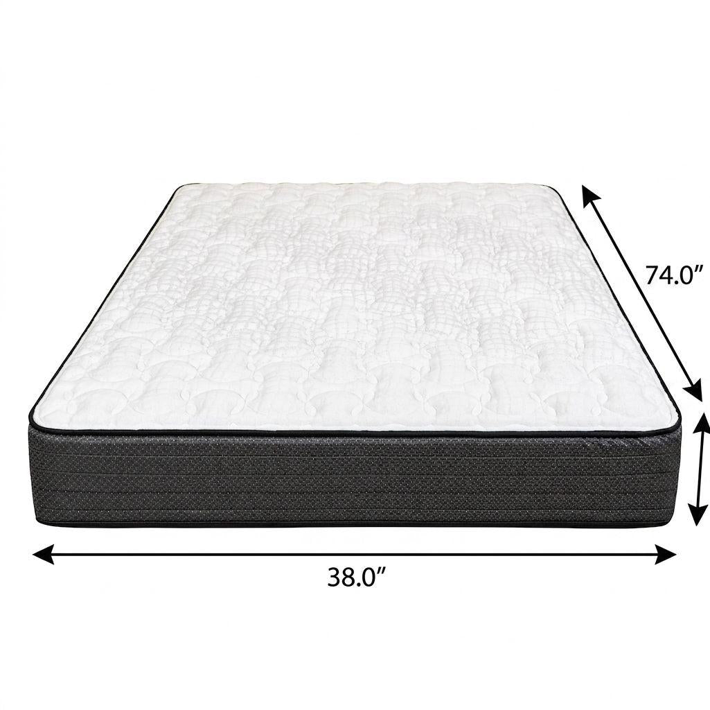 10" Twin Foam Firm Hybrid Mattress