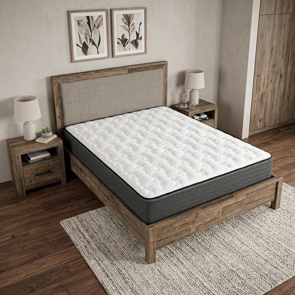 10" Full Double Foam Firm Hybrid Mattress