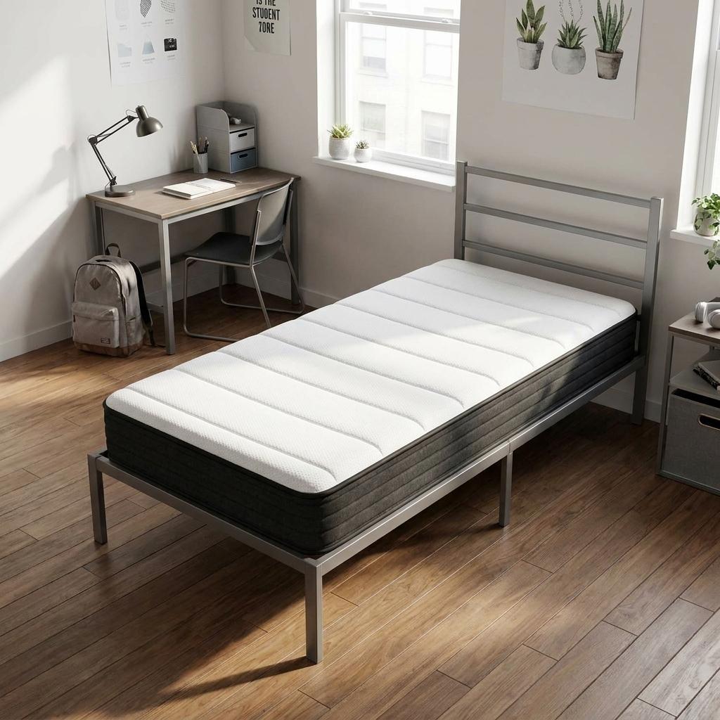 8" Twin XL Gel Memory Foam Firm Hybrid Mattress