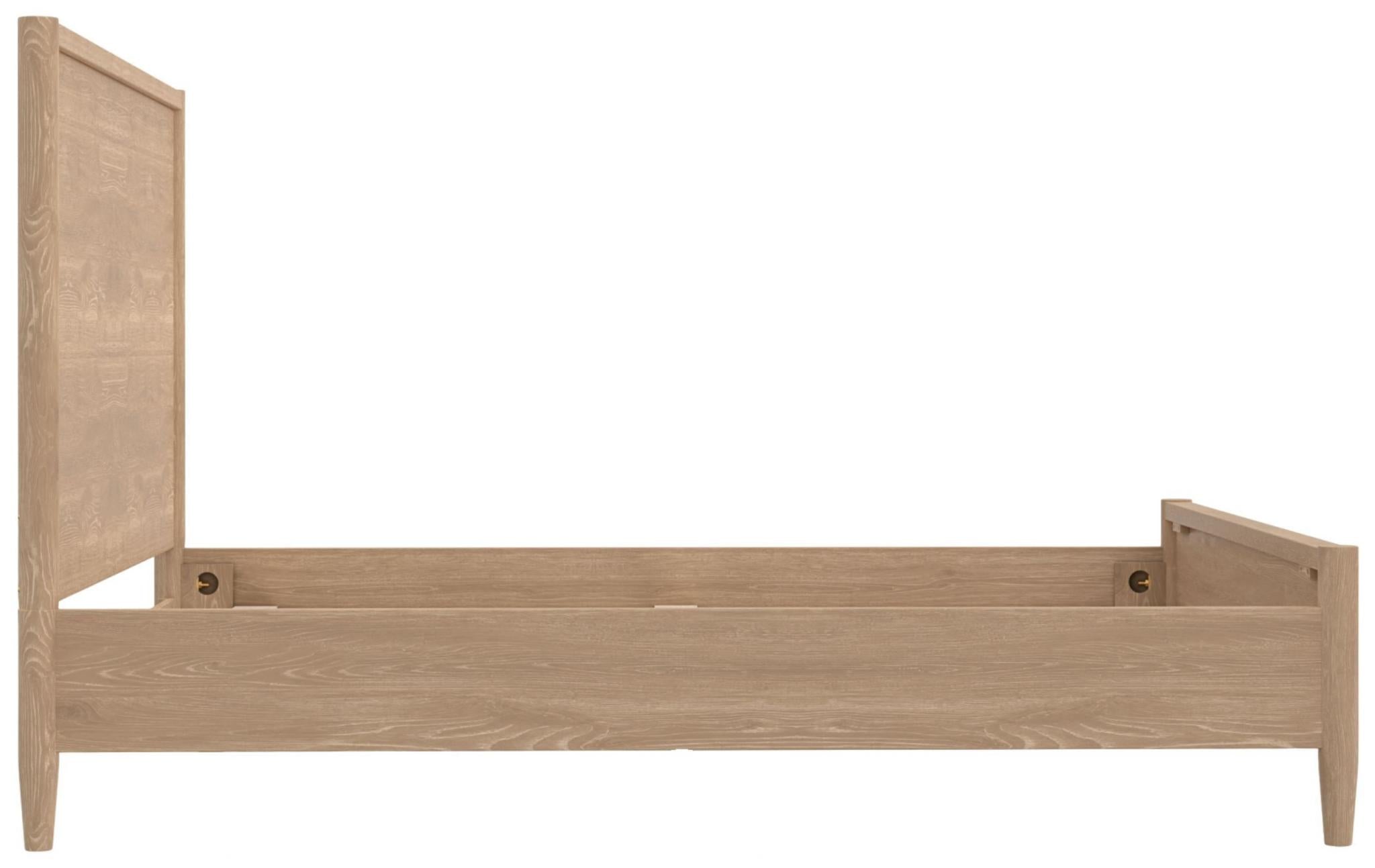 Natural Wood Queen Bed Frame