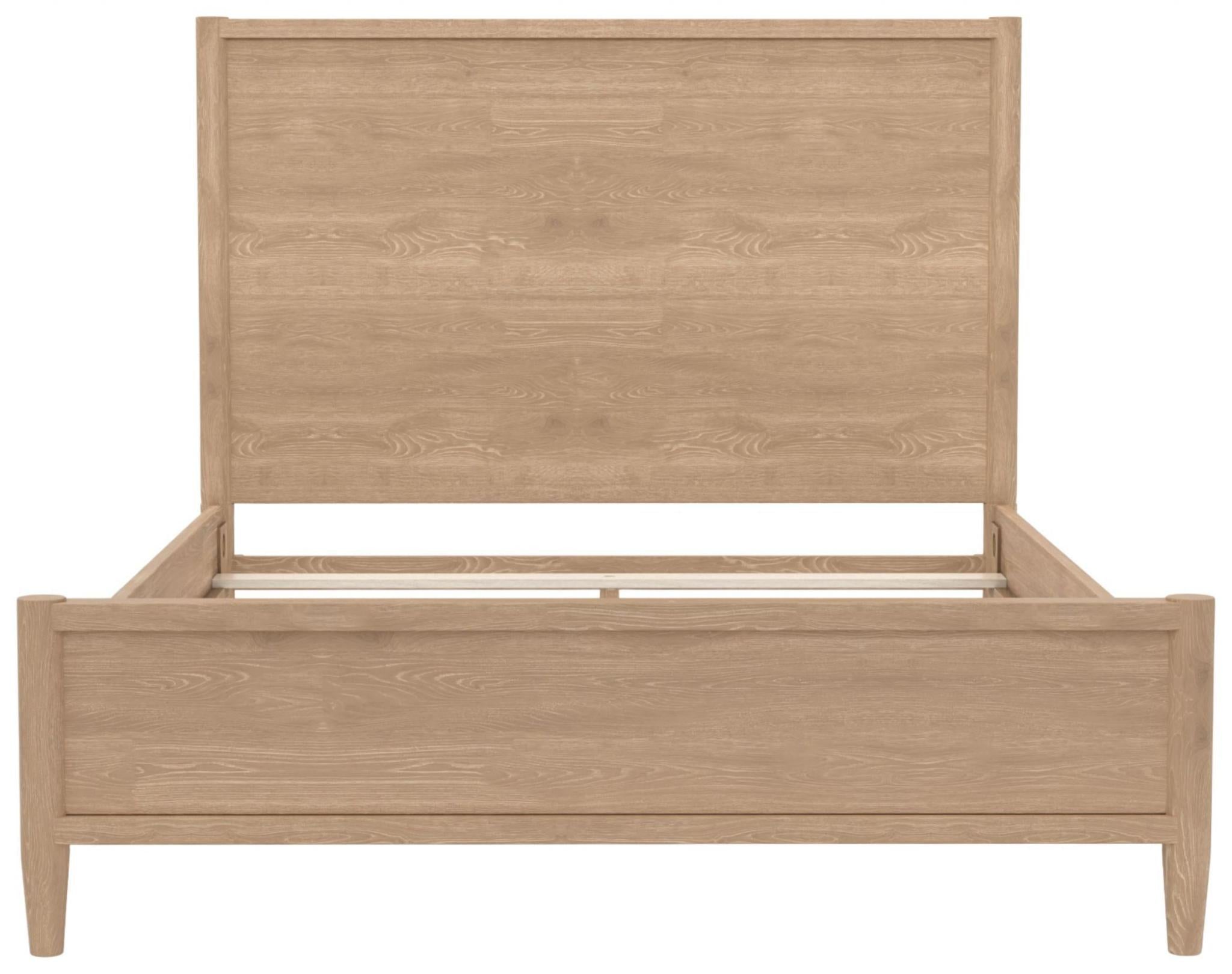 Natural Wood Queen Bed Frame