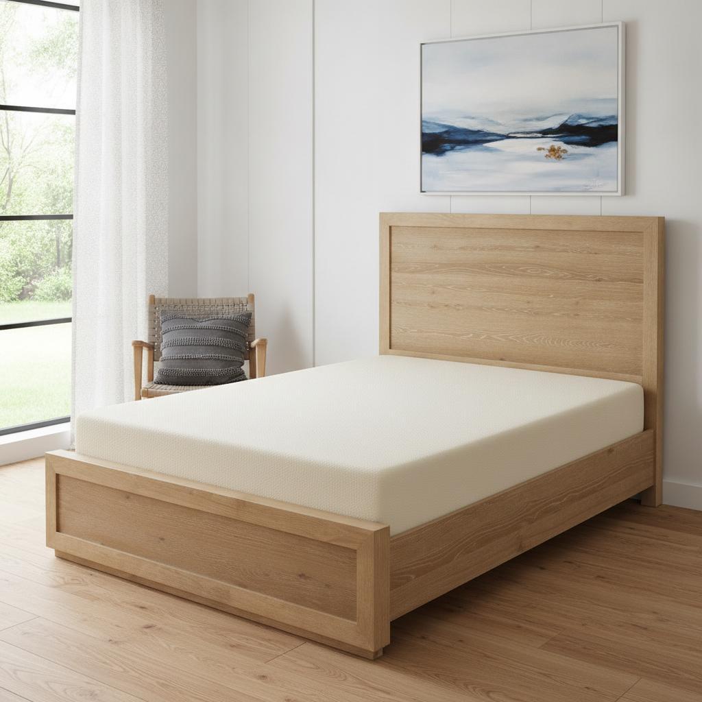 Oak Wood King Bed Frame