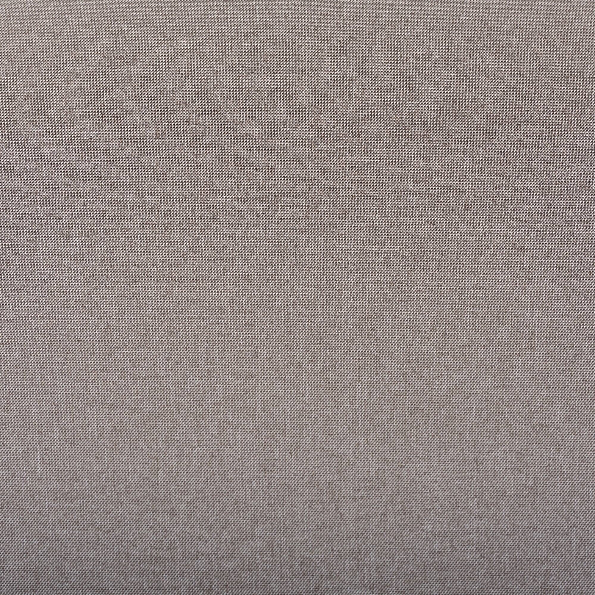 Baxton Studio Sandrine Modern and Contemporary Grey Fabric Upholstered Walnut Brown Finished Wood Ottoman