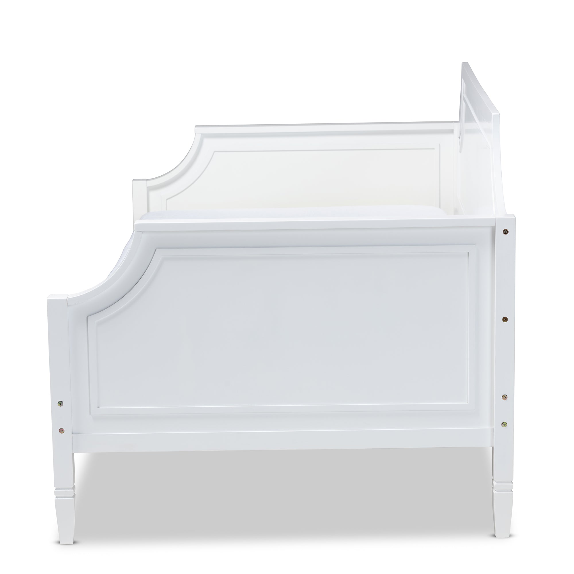 Baxton Studio Mariana Classic and Traditional White Finished Wood Twin Size Daybed