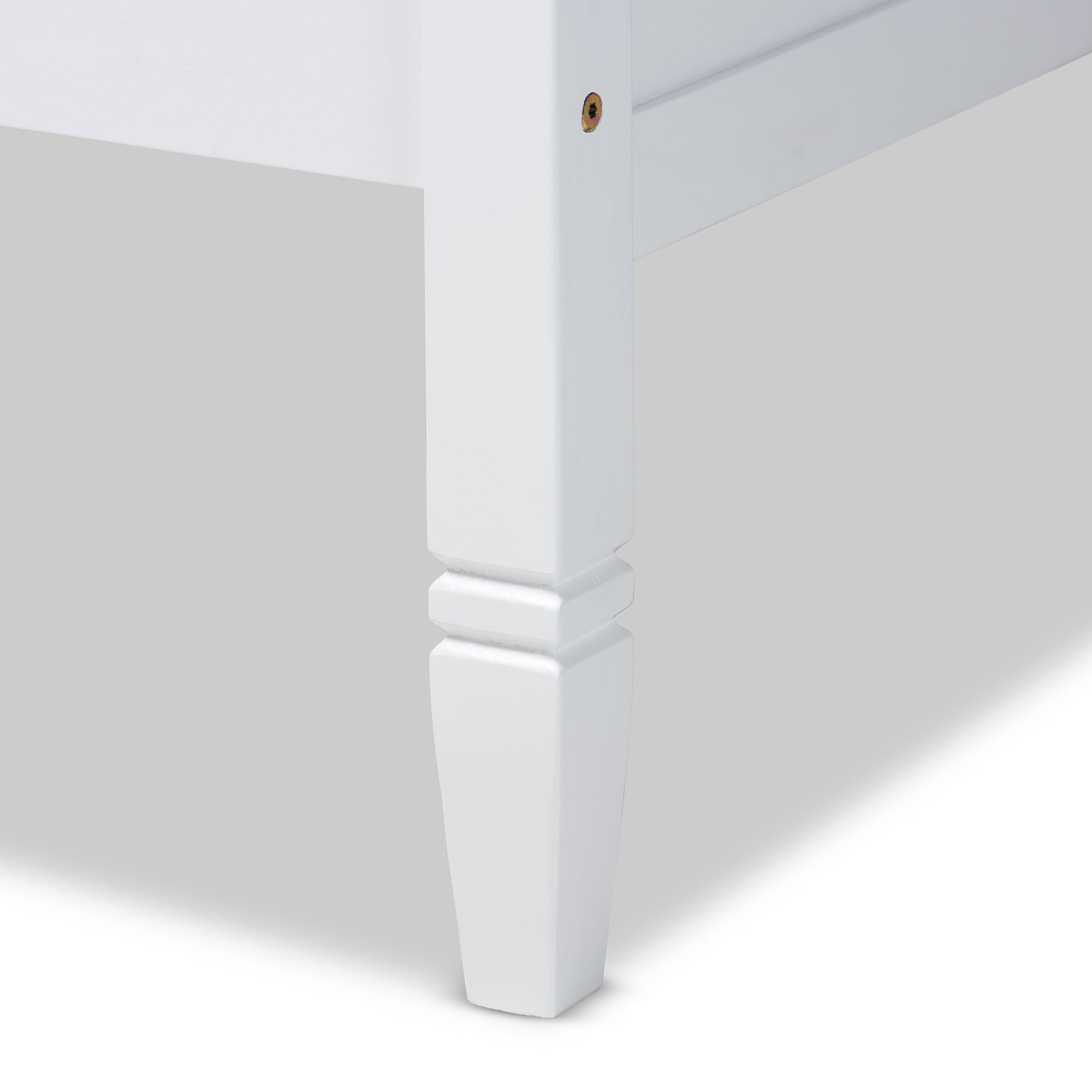 Baxton Studio Mariana Classic and Traditional White Finished Wood Twin Size Daybed