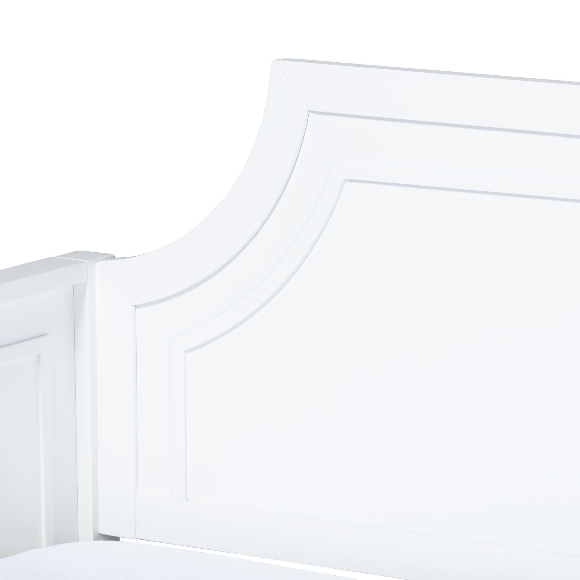 Baxton Studio Mariana Classic and Traditional White Finished Wood Twin Size Daybed with Trundle