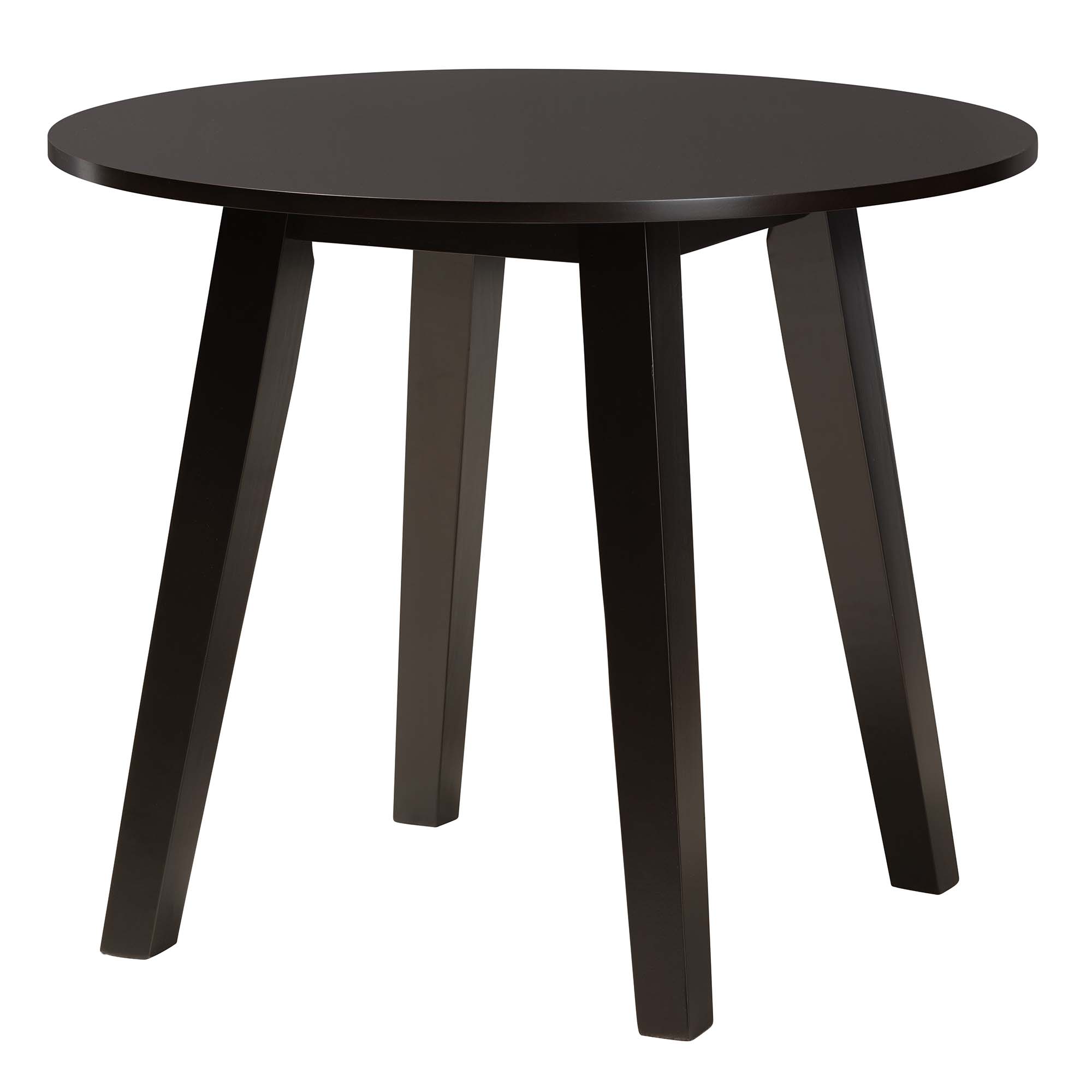 Baxton Studio Charlottle Modern Grey Fabric and Dark Brown Finished Wood 5-Piece Dining Set