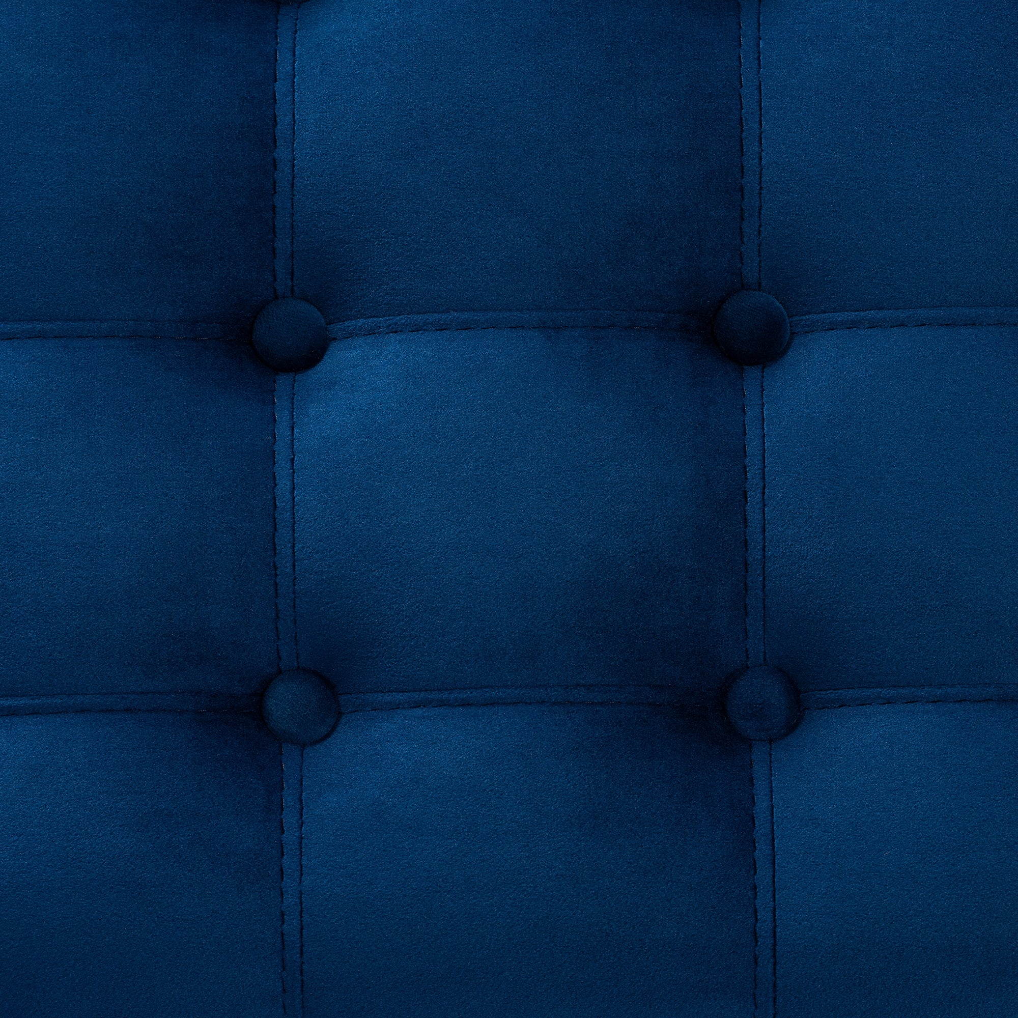 Baxton Studio Kaylee Modern and Contemporary Navy Blue Velvet Fabric Upholstered Button-Tufted Storage Ottoman Bench