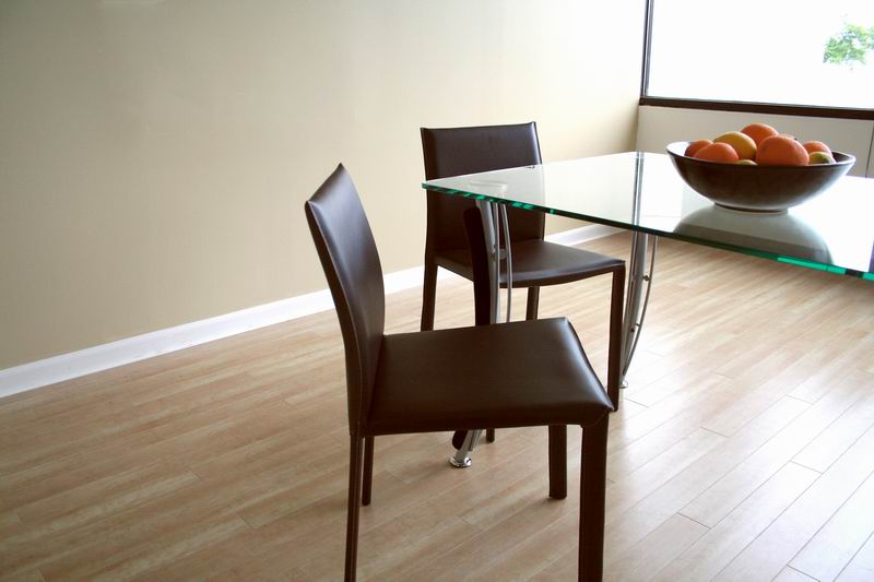 Baxton Studio Brown Burridge Leather Dining Chair (Set of 2)