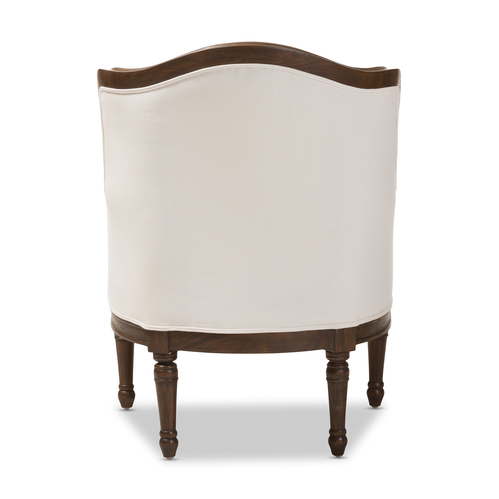 Baxton Studio Charlemagne Traditional French Accent Chair-