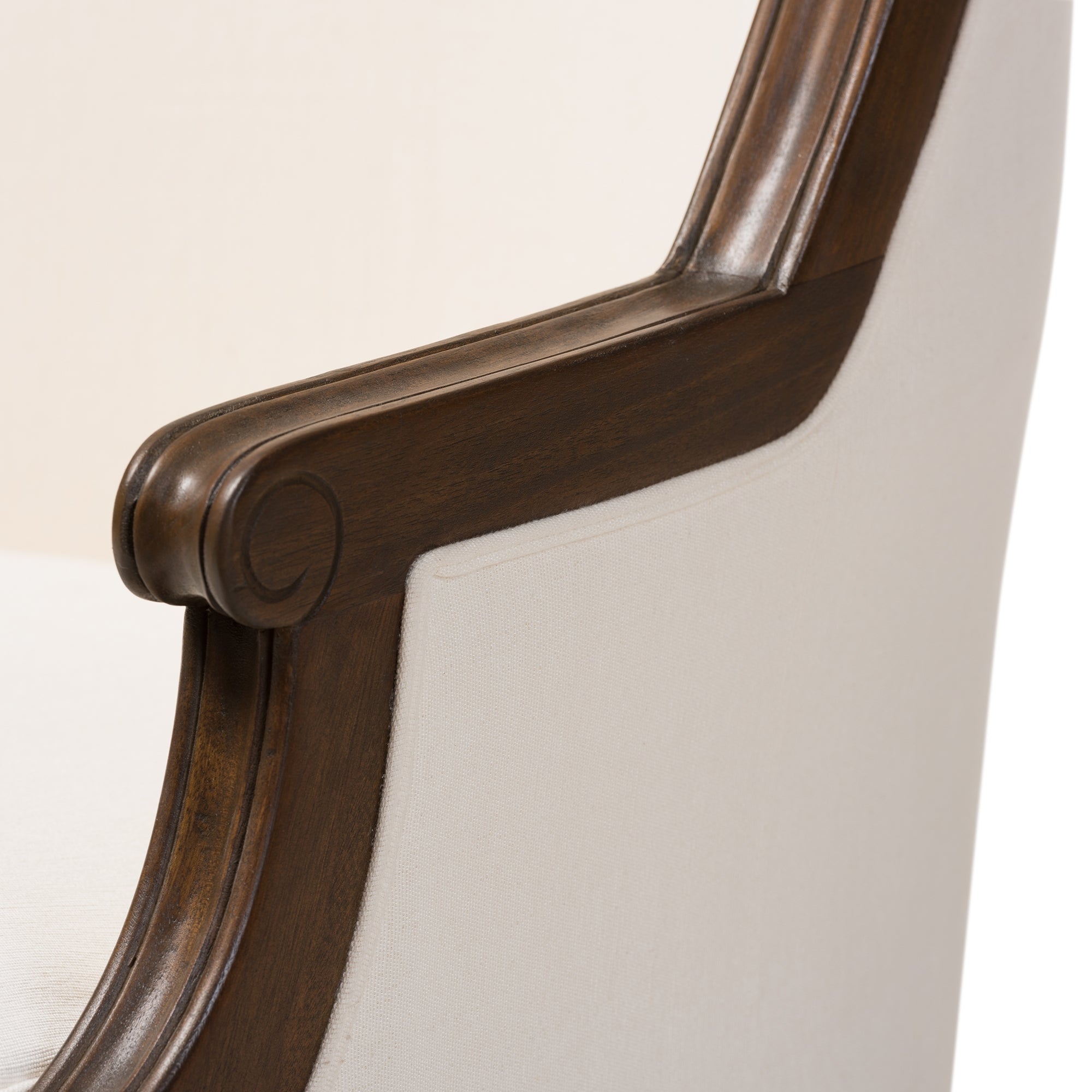 Baxton Studio Charlemagne Traditional French Accent Chair-