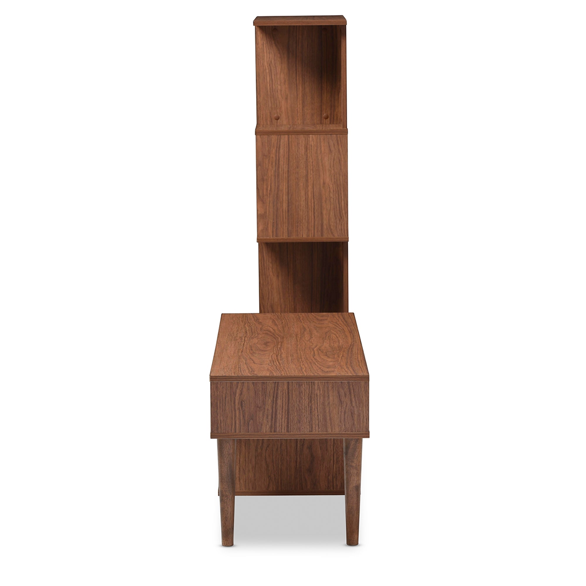 Baxton Studio Haversham Mid-century Retro Modern TV Stand Entertainment Center and Display Unit
