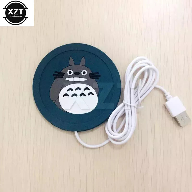 Cartoon Silicone USB Cup Warmer - Thin, for Coffee & Tea