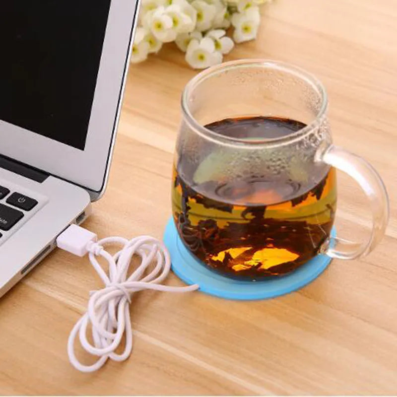 Cartoon Silicone USB Cup Warmer - Thin, for Coffee & Tea