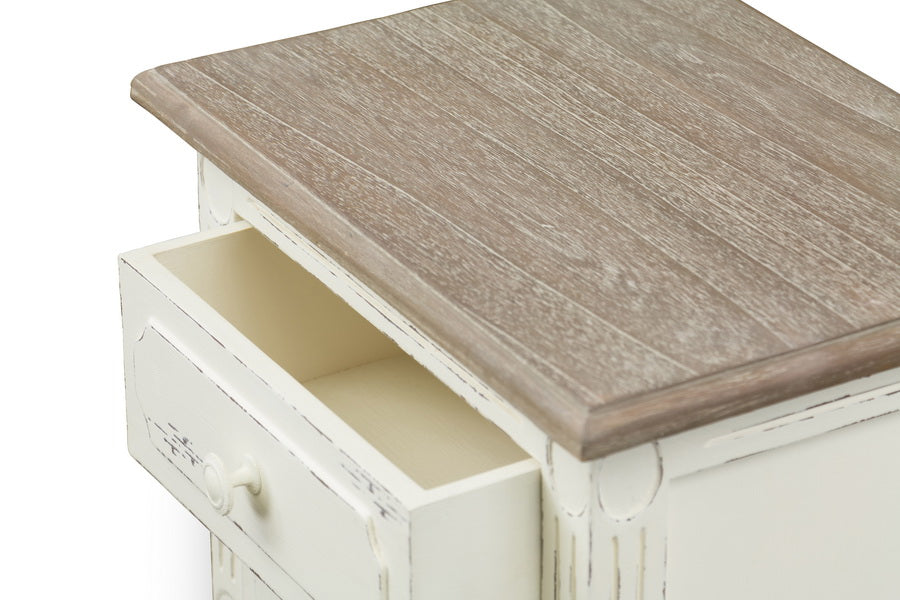Baxton Studio Anjou Traditional French Accent Nightstand