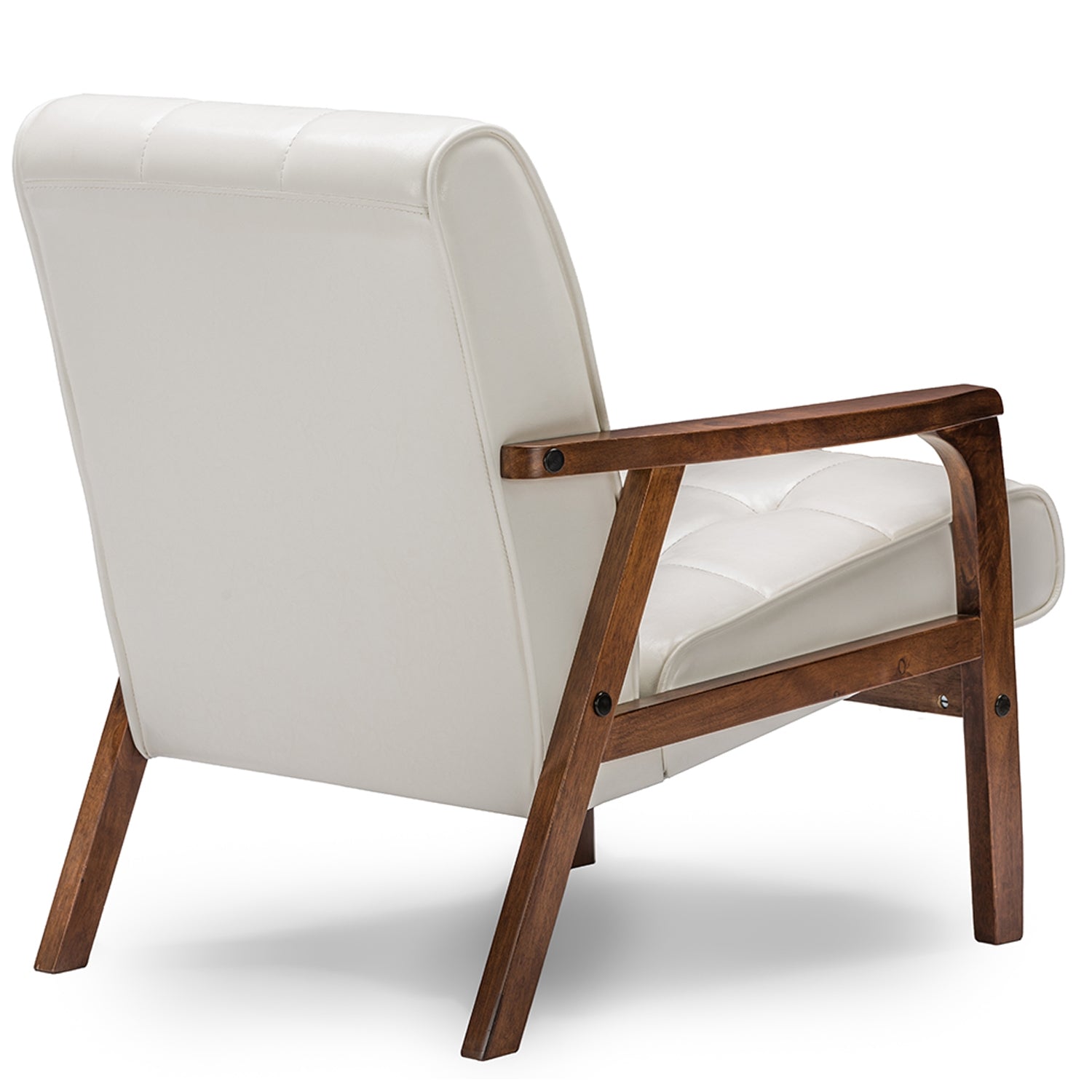 Baxton Studio Baxton Studio Mid-Century Masterpieces Club Chair - White