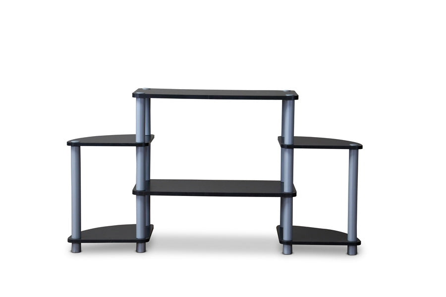 Baxton Studio Orbit TV Stand-Triple Tier
