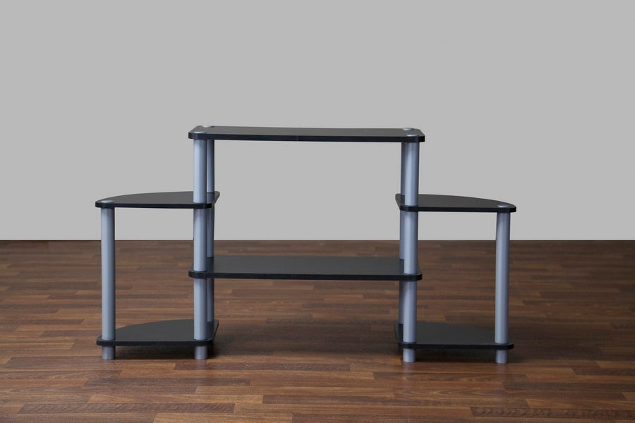 Baxton Studio Orbit TV Stand-Triple Tier