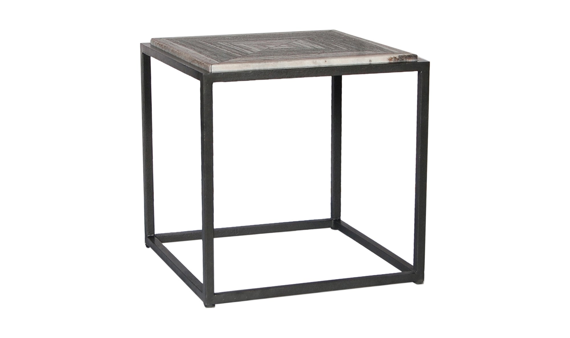 Winslow Marble Side Table - Grey