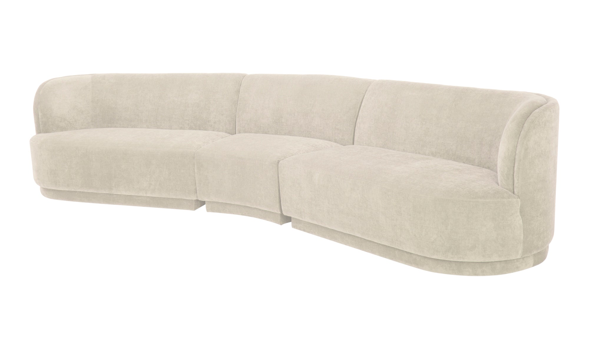 Yoon Compass Modular Sectional - Sweet Cream