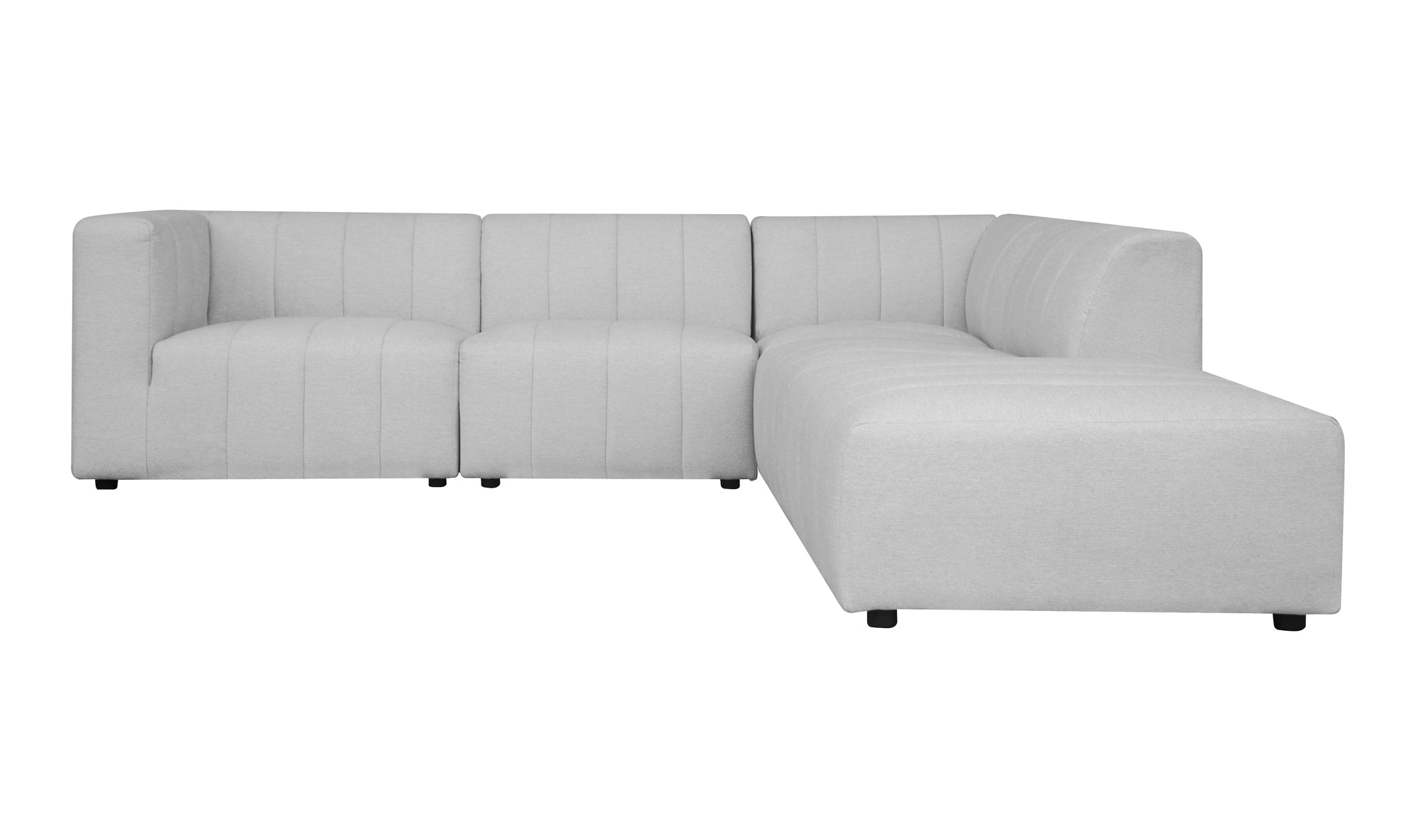 Lyric Dream Modular Sectional Right Oatmeal - Beige