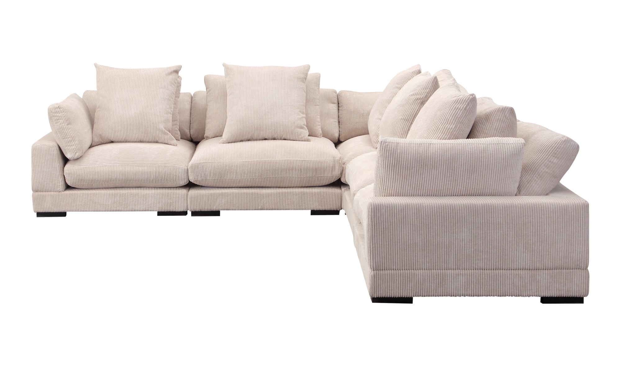 Tumble Classic L Modular Sectional - Cappuccino