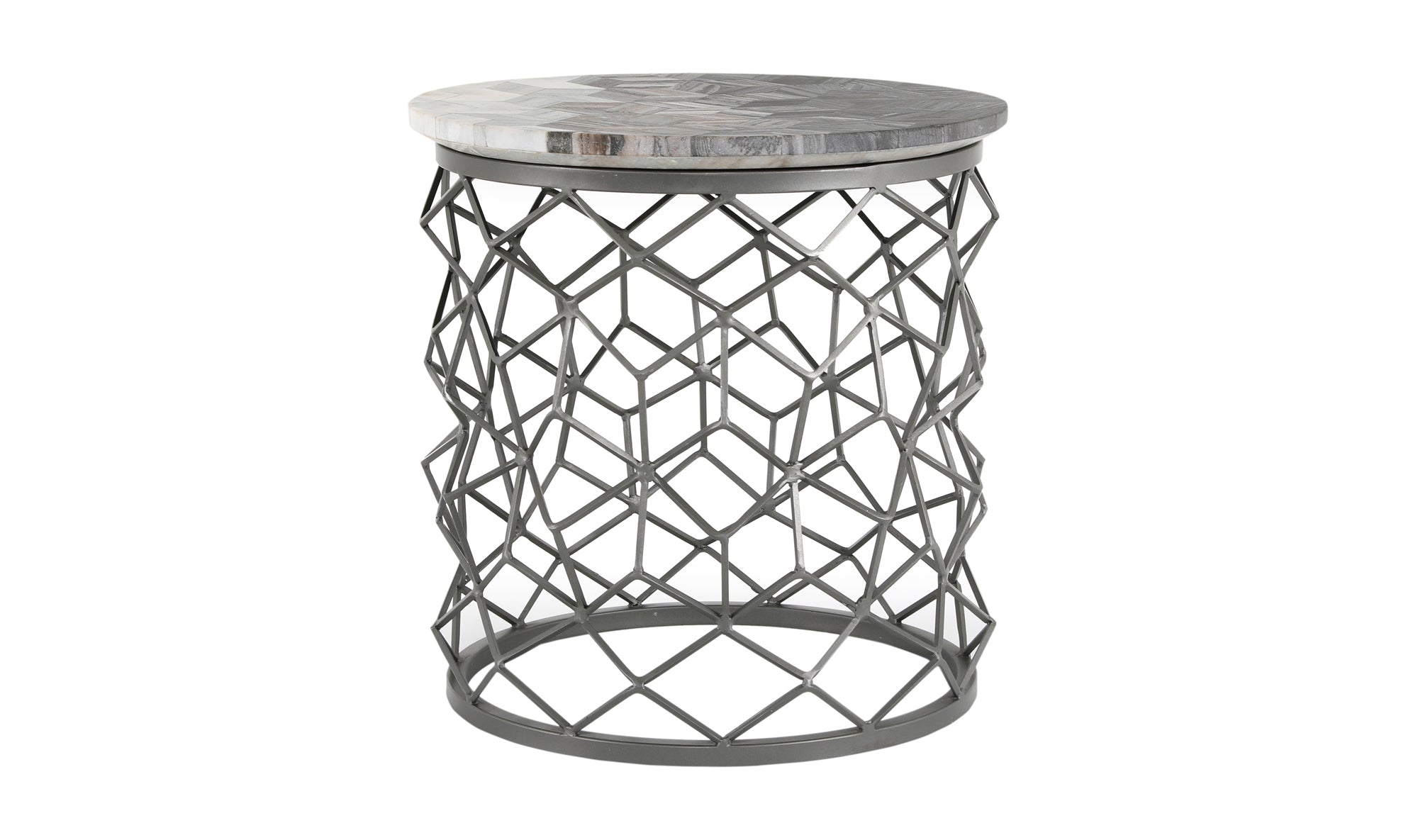 Mythos Side Table - Grey