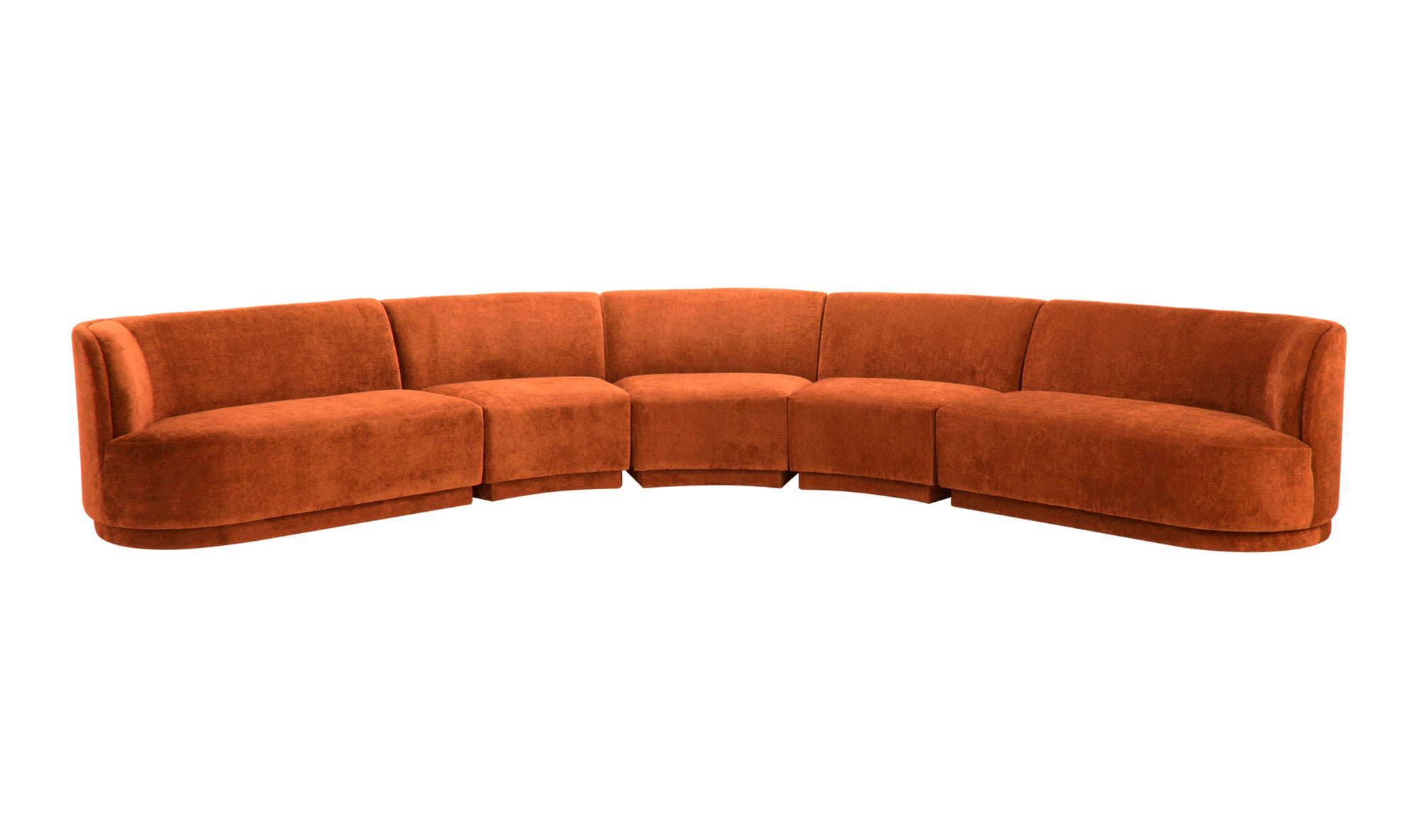 Yoon Radius Modular Sectional - Fired Rust