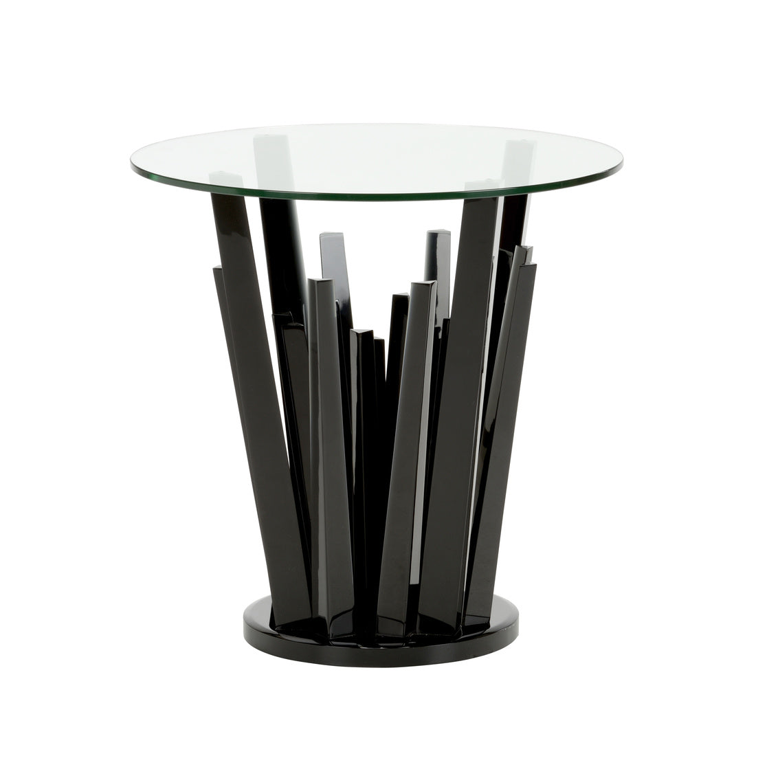Geode End Table - Black